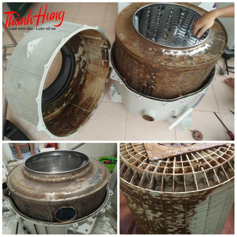 Lưu ý khi vệ sinh máy giặt Lưu ý khi vệ sinh máy giặt