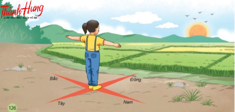 Xác định hướng nhà dựa vào Mặt Trời.