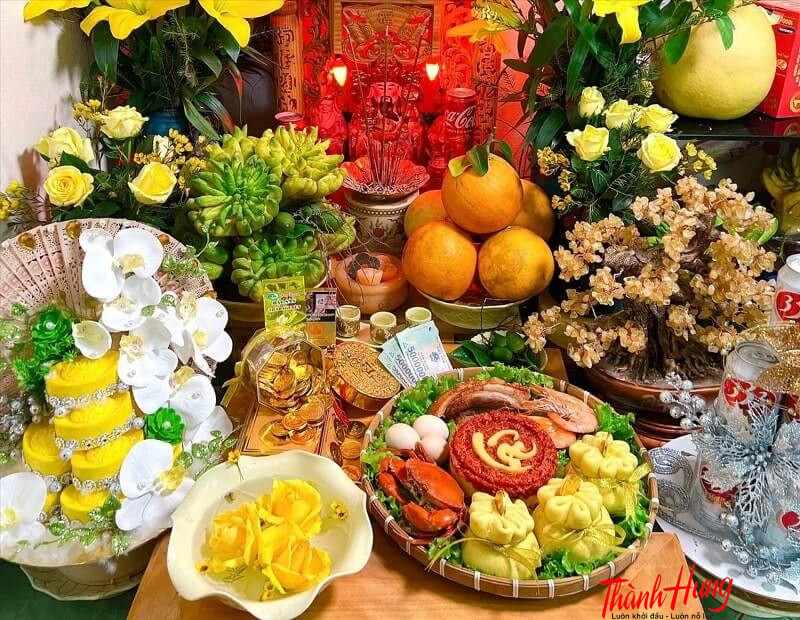 Để chuẩn bị đầy đủ các lễ vật dâng lên Thần Tài, bạn cần chuẩn bị những món sau.