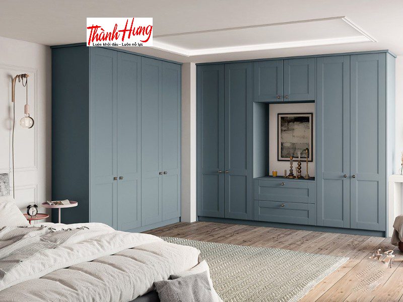 kích thước tủ quần áo 4 cánh